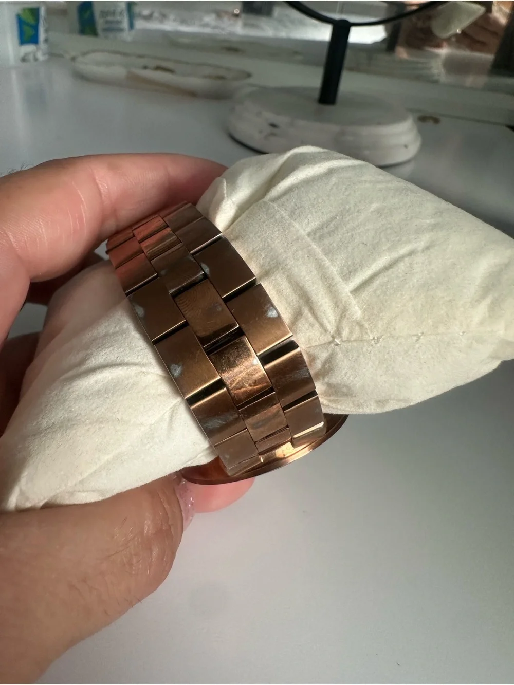 Michael Kors Rose Gold Stainless Steel Bracelet Watch